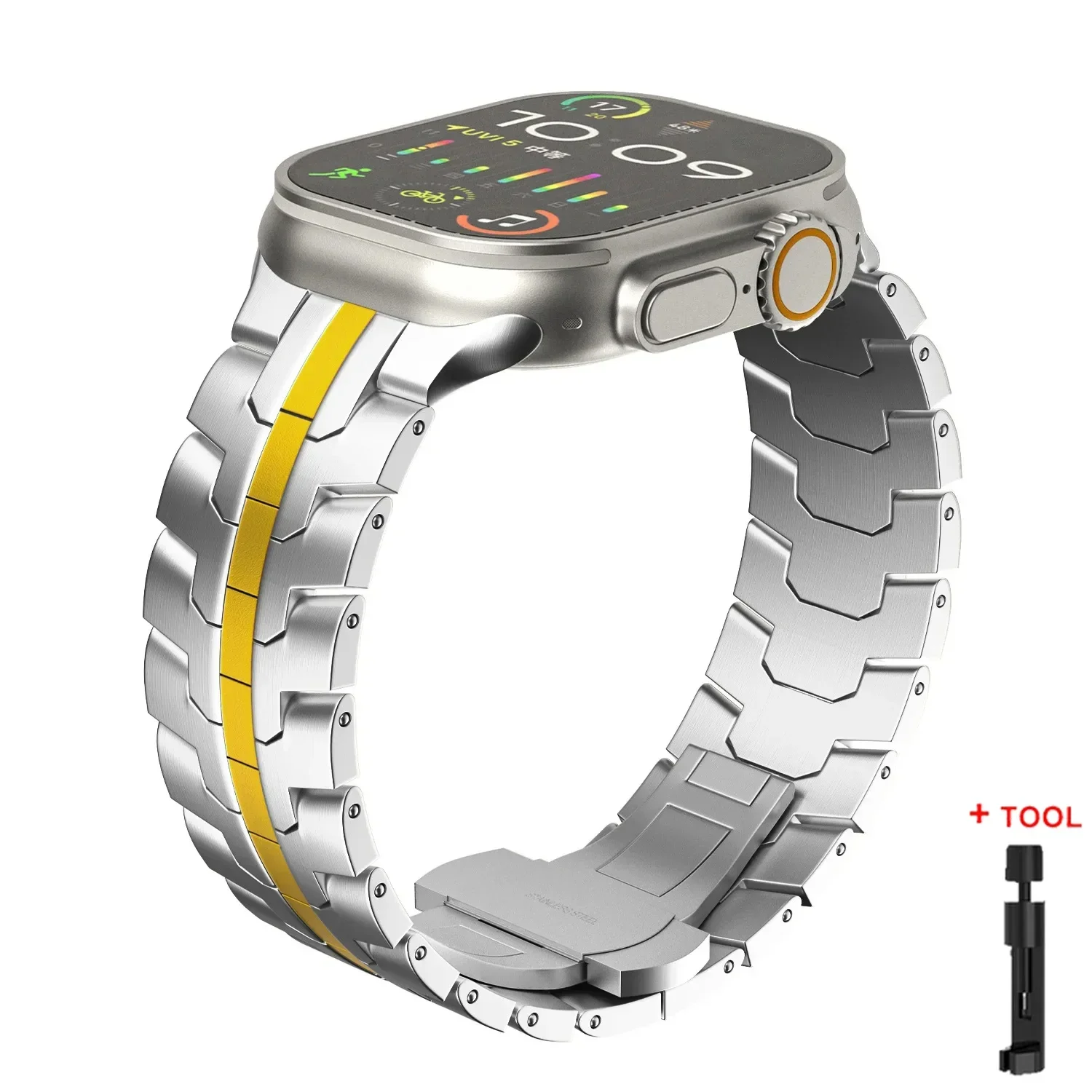 Premium Metal Strap for Apple Watch - Business Bracelet Edition