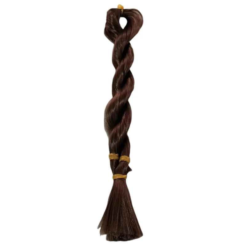 60cm DIY Puppenhaarbaum aus weicher Seide, hitzebeständig, für BJD-Puppen-Haartransplantation – Detail 5