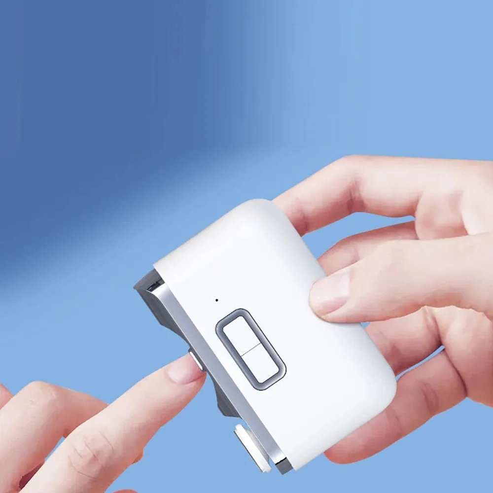 Electric Nail Clipper Intelligent Automatic Multifunction Nail Grinder Polishing USB Charging