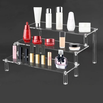 1–4 Tier Acrylic Transparent Display Stand 6