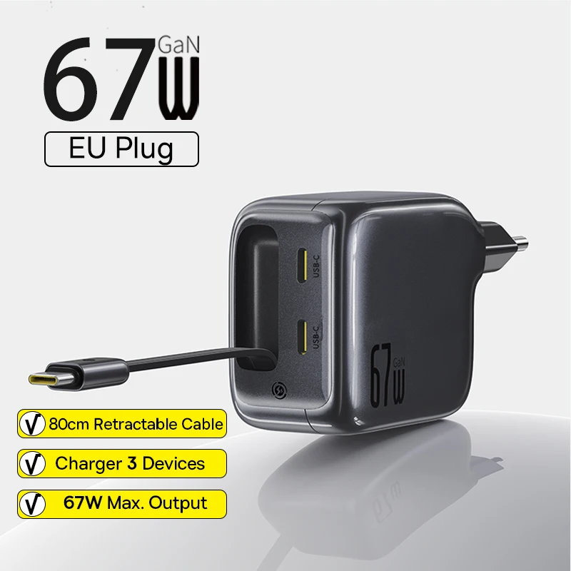 EU Plug 1 Cable