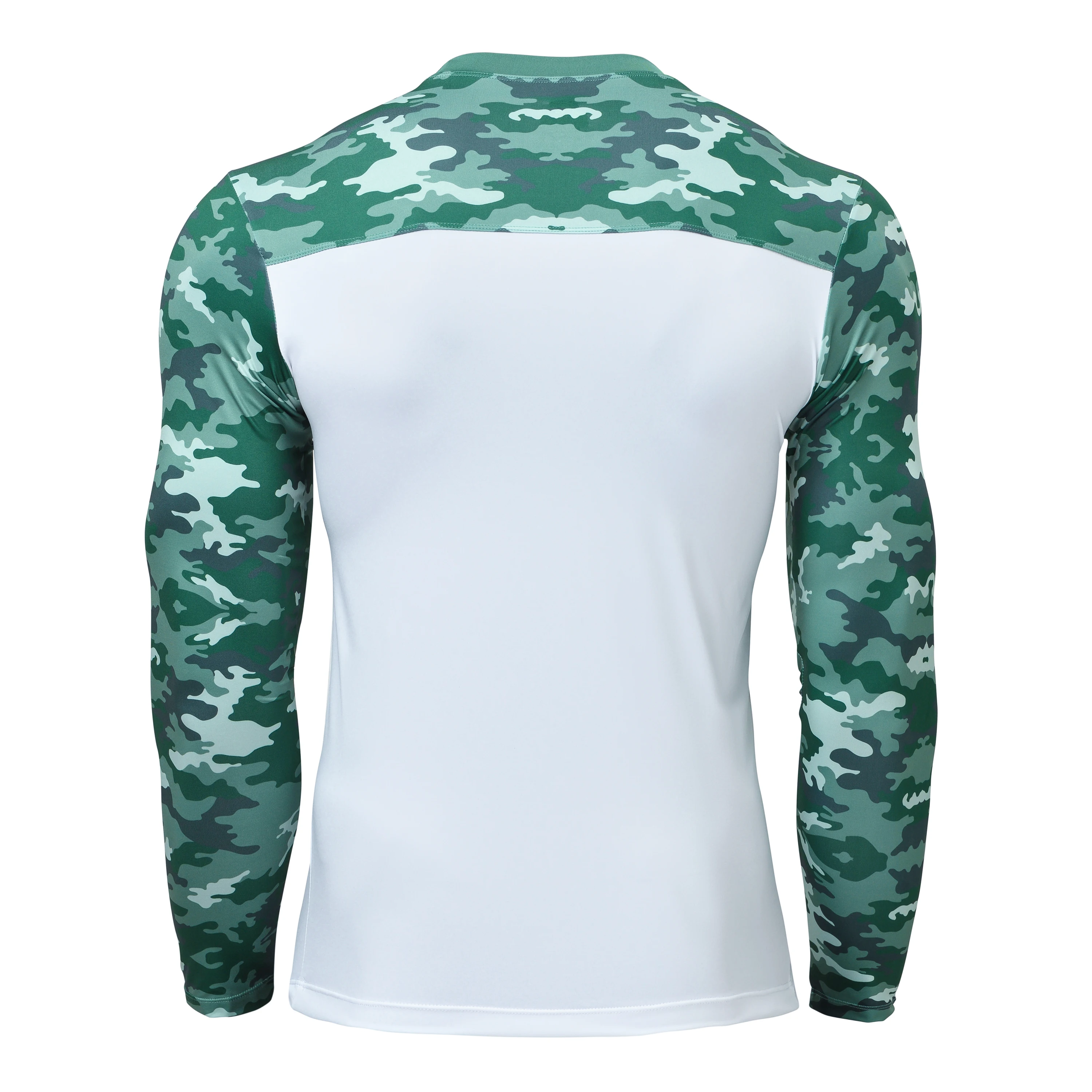 Sudadera Camuflaje Para Hombre - Manga Larga, Cuello Redondo, Tejido De Poliéster/spandex, Cómoda Para Camping O Diario