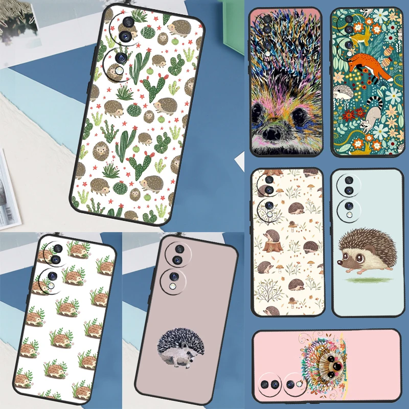 Adorable Hedgehog Design Phone Case