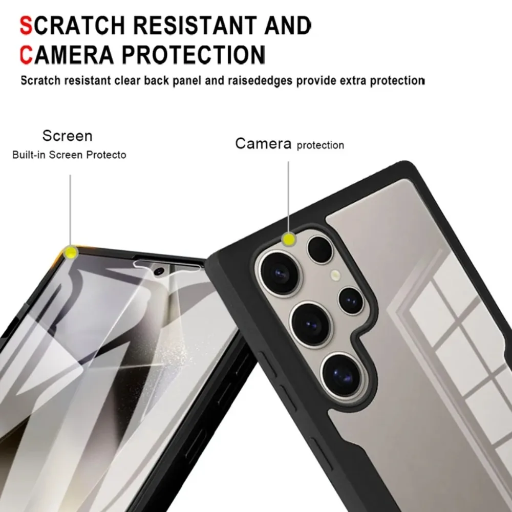 360° Full Body Dual Layers Protective Case with Screen Protector Film