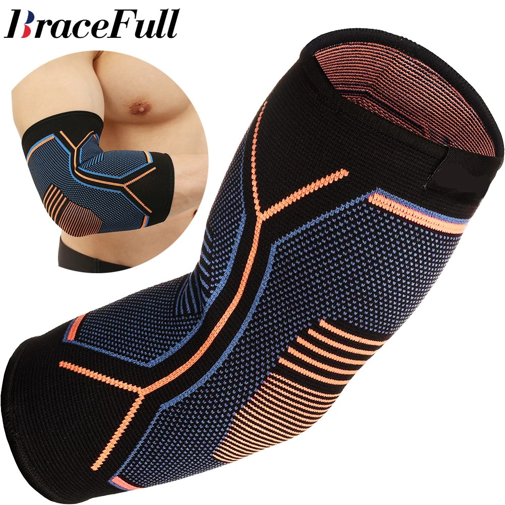 

1Pcs Fitness Elbow Brace Compression Support Sleeve for Tendonitis,Tennis Elbow,Golf Elbow Treatment,Reduce Joint Pain