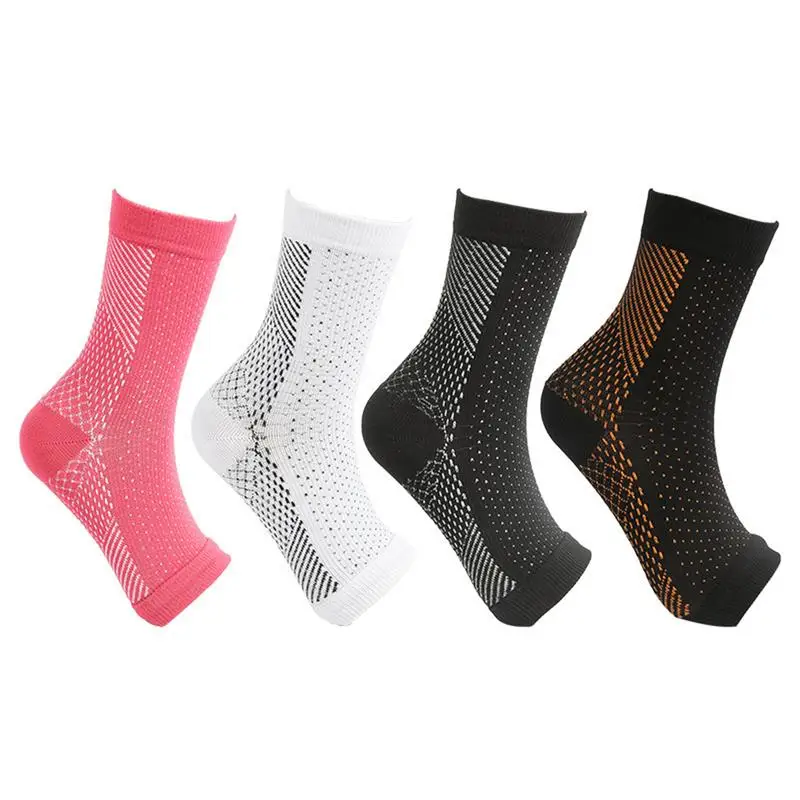 

Toeless Neuropathy Socks For Women Men 1Pair Soothe Compression Socks For Neuropathy Pain Ankle Brace Plantar Swelling Relief