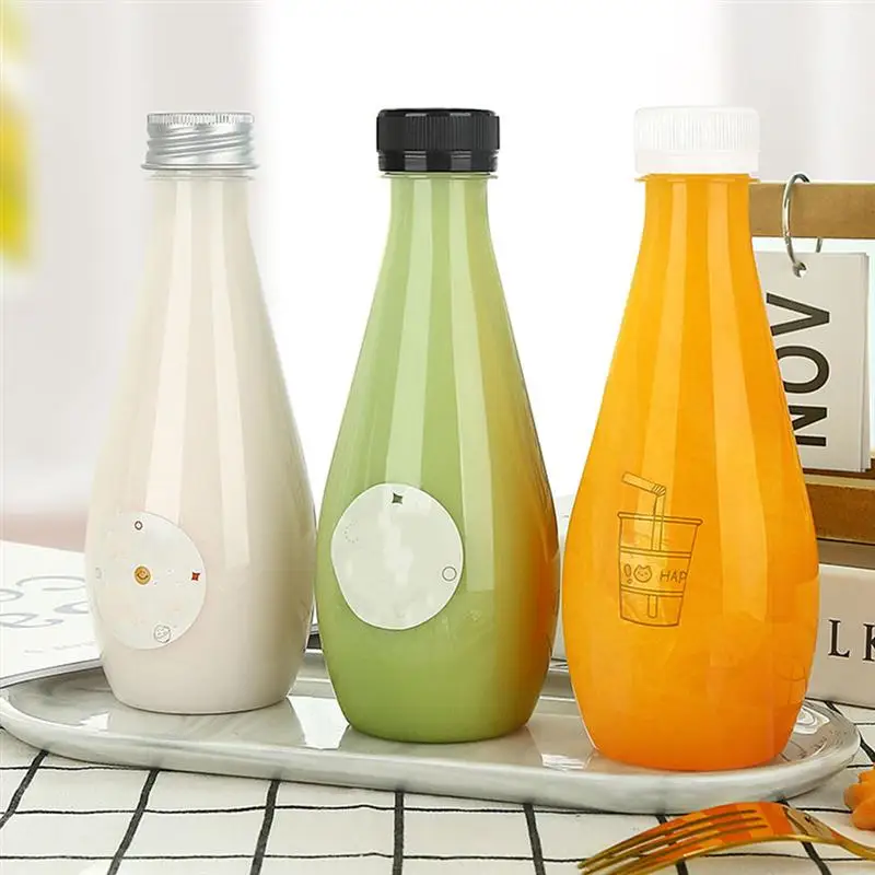 Plastic Water Bottle Milk Milk Bottle Plastic Cap Plastic Milk