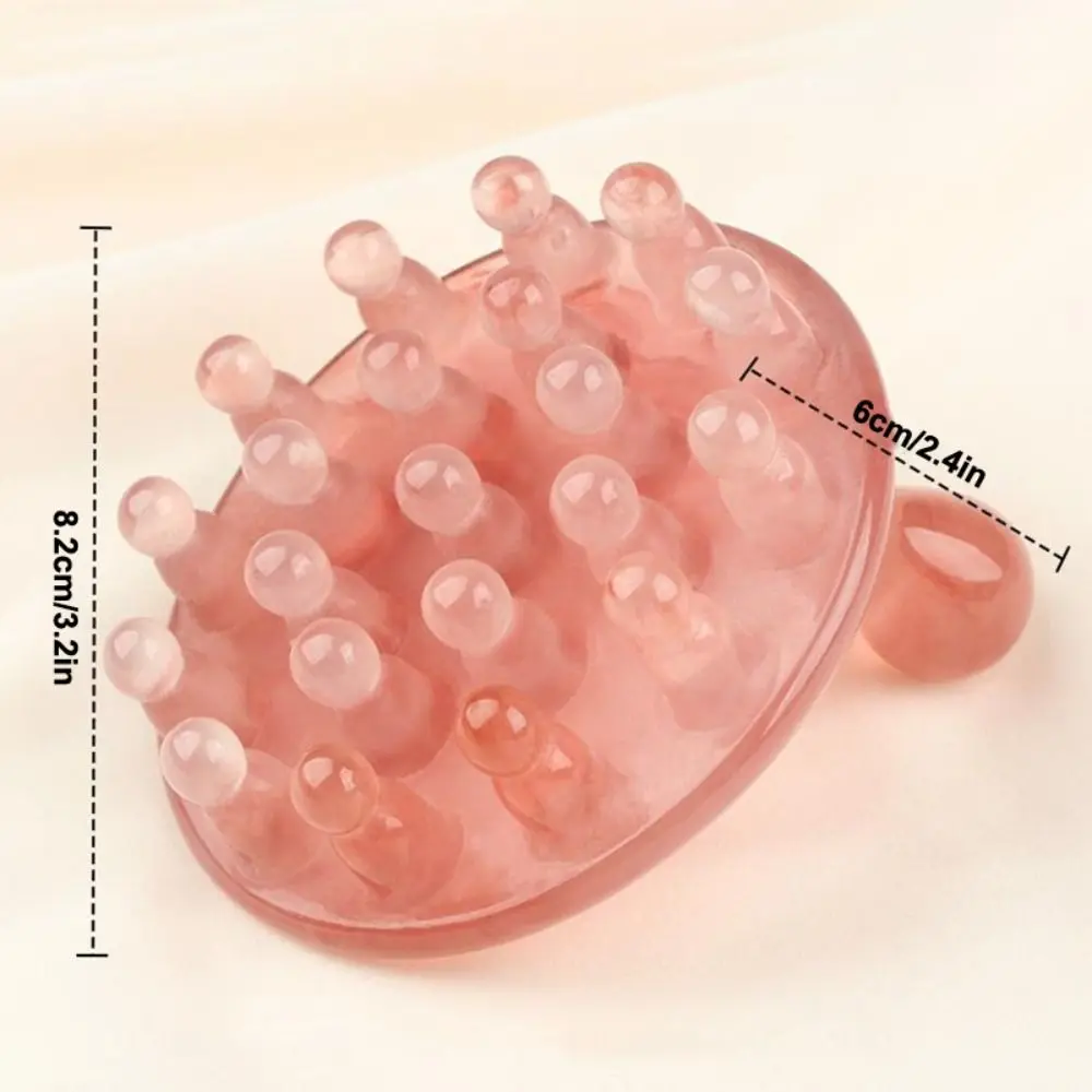 Anti-static Resin Massage Meridian Brush Portable Massage Tool Stomach Scalp Brush Unblocking Abdominal Massage Leg