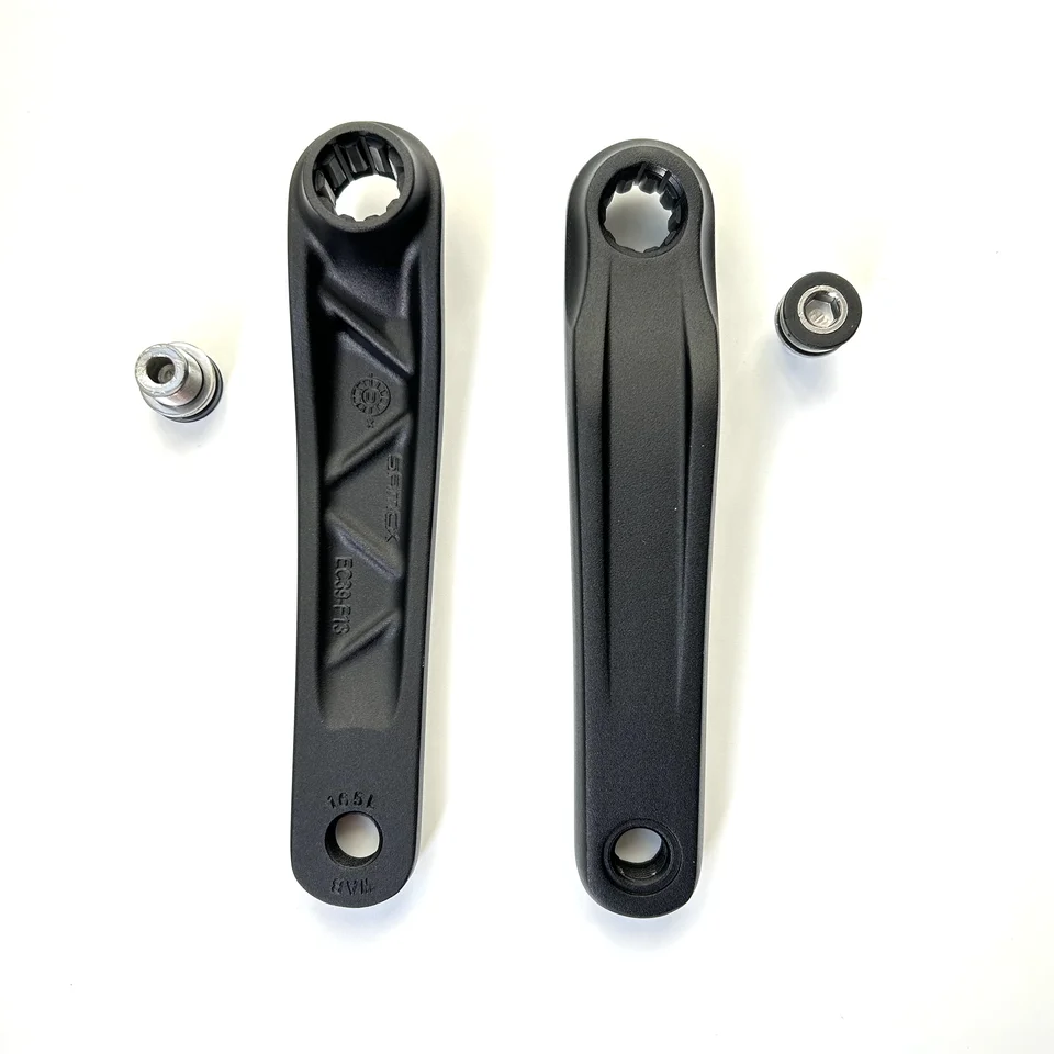 Set Pedivelle Per E-Bike Bosch | 2 Pezzi In Lega Di Alluminio 170 Mm | Attacco ISIS 10 Denti Per Motore Centrale | Leggere E Resistenti