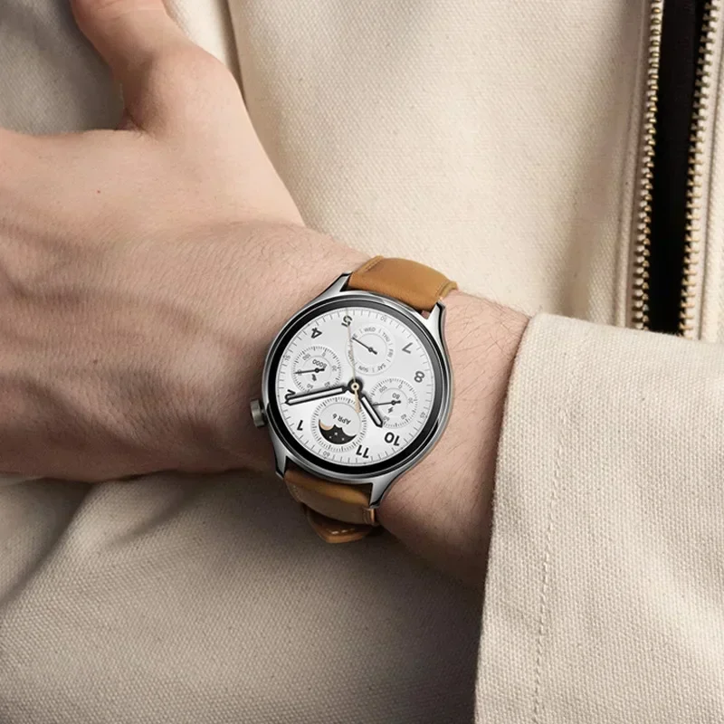 22mm Leather Watch Strap - Soft Sport Band Accessory in Classic Design