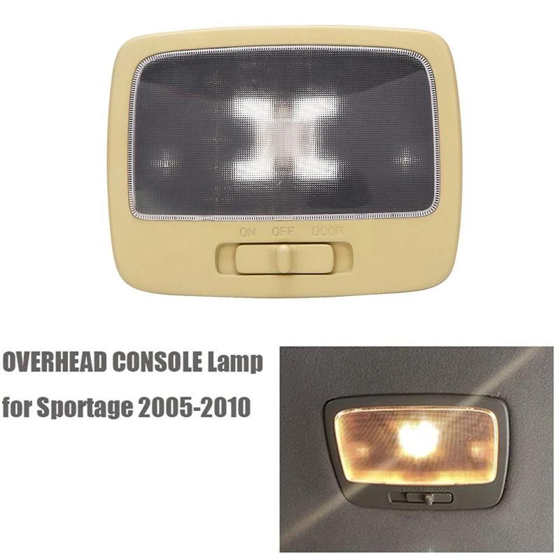 

Interior Room Lamp Light Assy For Kia Sportage 2005-2010 92830-1F500 928301F500 Beige
