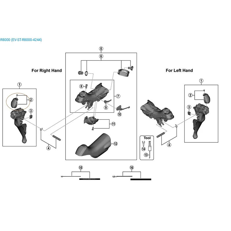 パーツ ULTEGRA r8000 sti Shimano Ultegra ST-R8000 STI Shifters - Bike