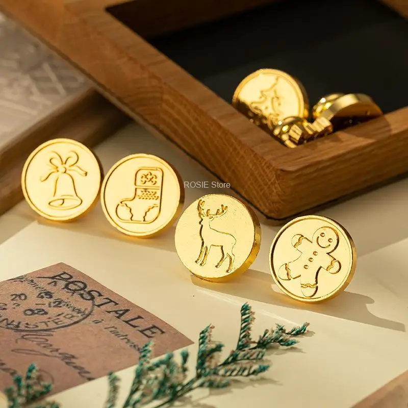 Elegant Elk Stamp Wax Sealing Kit - Vintage DIY Art & Craft Supplies