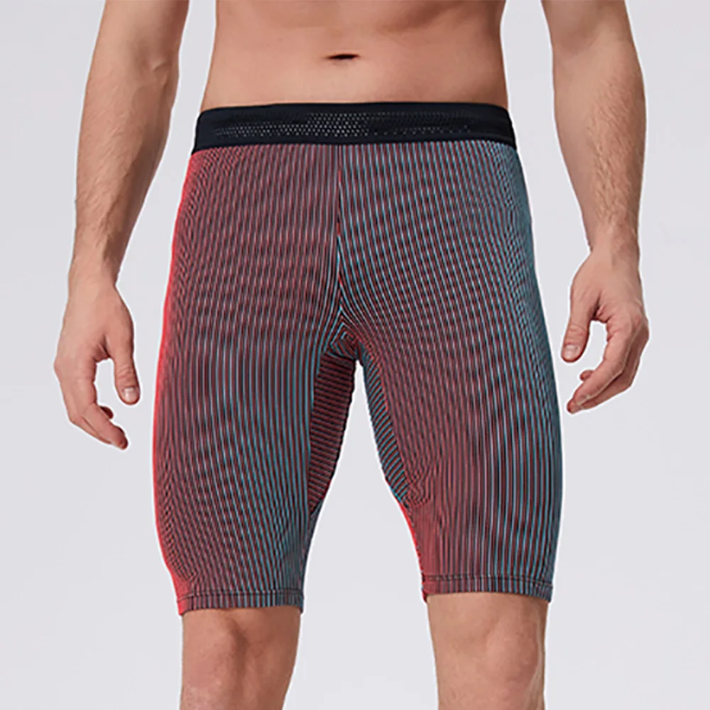 Marathon Compression Shorts Quick Dry Running Training Fitness Leggings Bodybuilding Tights Sports Men Gym Male Waist Bag sports shorts