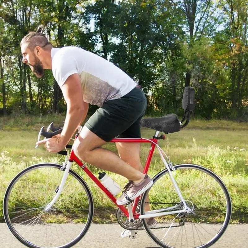 Siège De Vélo Avec Dossier Confortable – Universel, Assise Rembourrée, Neuf