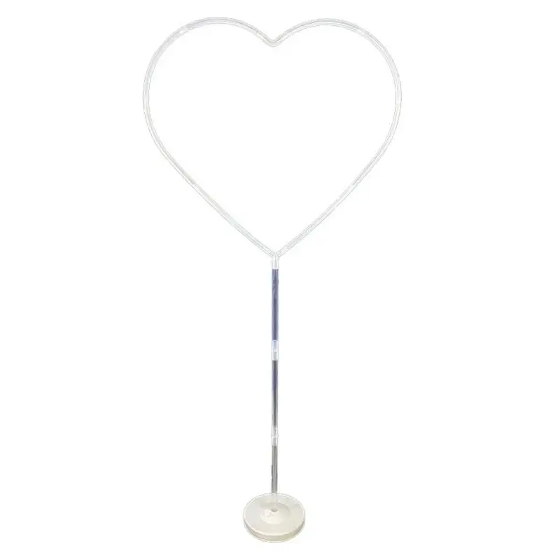 

White Heart-shaped Balloon Stand Holder Kit Decoration 5ft Party Wedding Decorations Birthday Party Baby Shower Ballon Decor