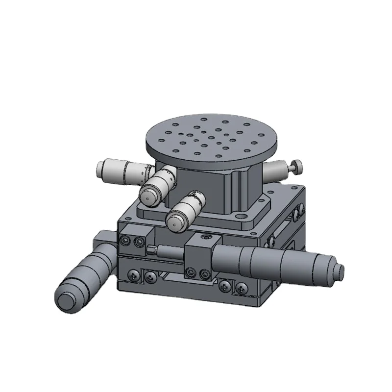 

YR80-L Unique Designed Five Axis Manual Tilt Rotation Stage Table for Widely Using Other Optics Instruments WM Wanming OEM/ODM