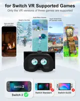 Upgraded VR Headset for Nintendo Switch 2 (2025), Switch 2 Virtual Reality VR Glasses with Adjustable HD Lenses and Comfortable - Image 6