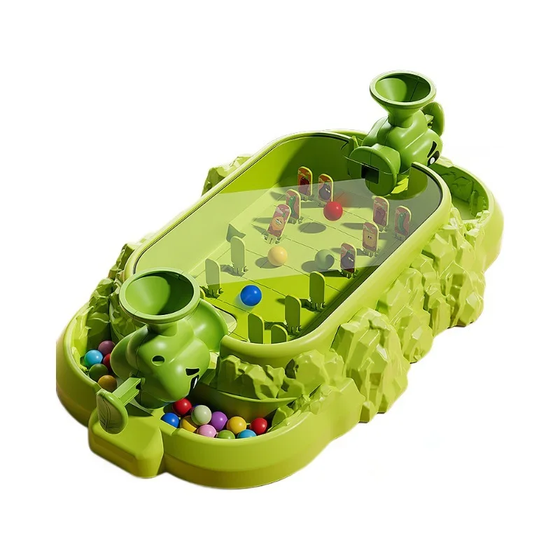 Kids Vegetable Pinball Machine 2 Player Battle Game Parent Child Interactive Toy For Family Party Birthday Gift