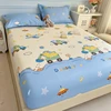 Skin-friendly Bed Cover 100% Cotton Bed Linen Elastic Fitted Sheet Boys Room Bedsheet постельное белье (Pillowcase Need Order) 2