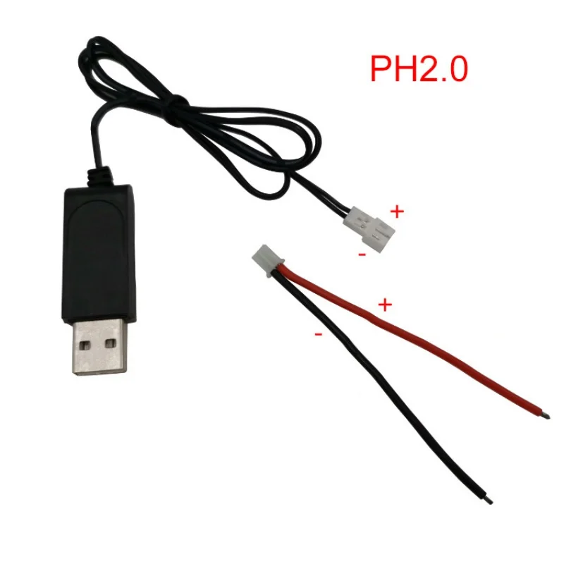Cavo di Ricarica USB per Batterie al Lio 3.7V con Connettore JST/SM