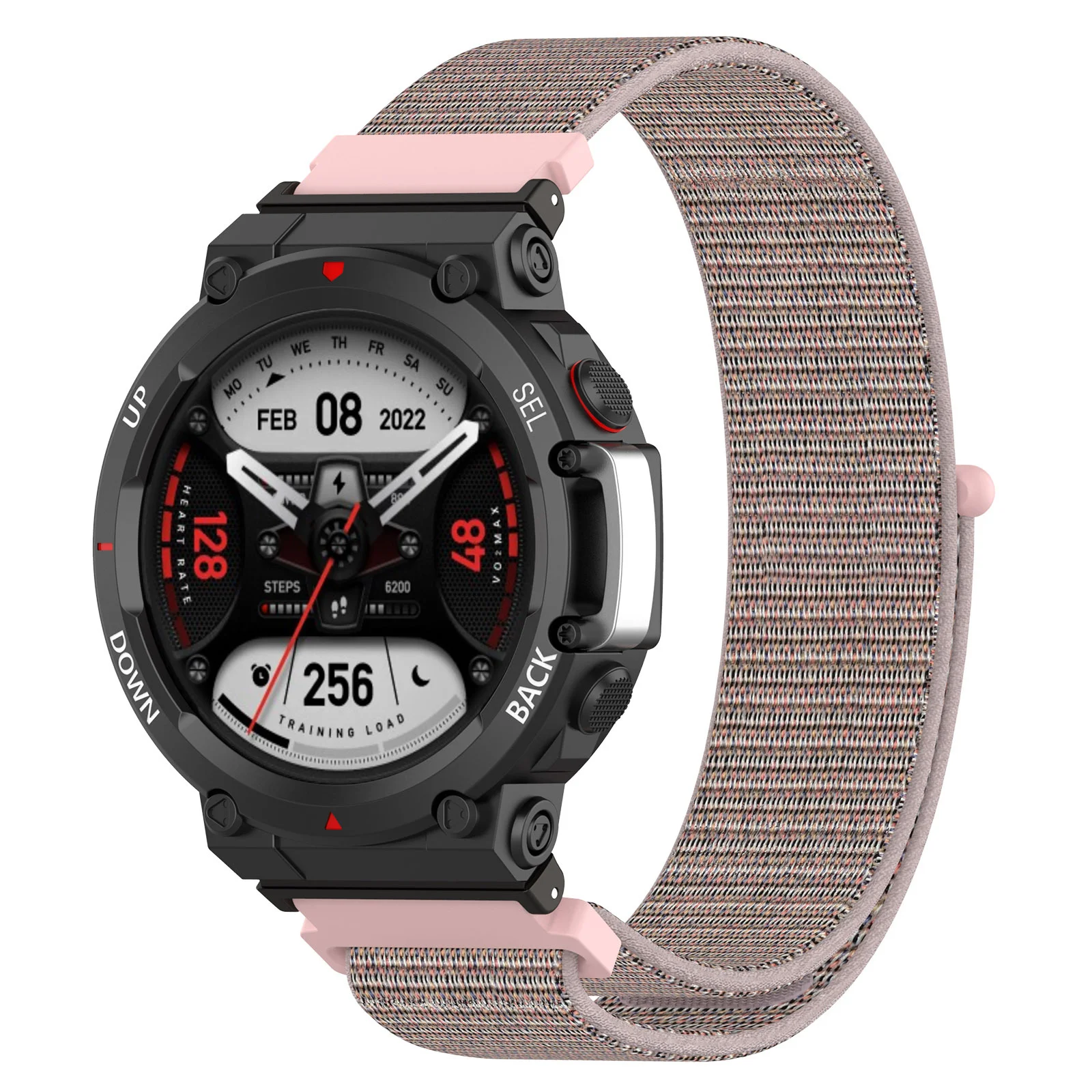 Amazfit 나일론 루프 시계 밴드, Huami T-rex 2 프로 스트랩, Huami Amazfit T-rex 스포츠 벨트, 스마트 워치 팔찌 액세서리