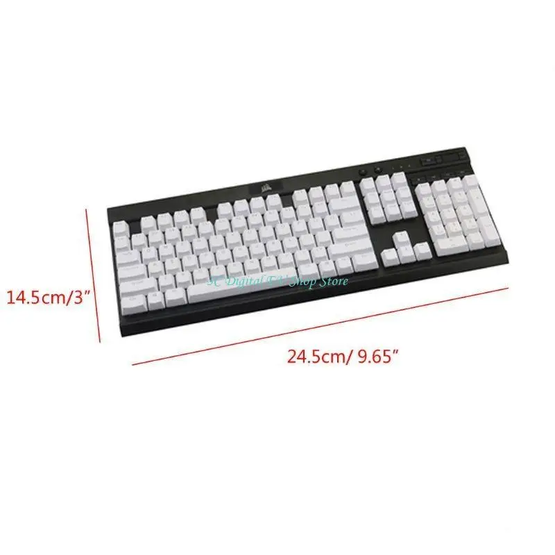E74D OEM-Profil PBT 6U Space Keycap Hintergrundbeleuchtung Keycap für Cherry MX mechanische Tastatur für K70 K65 K95 RGB – Detail 8