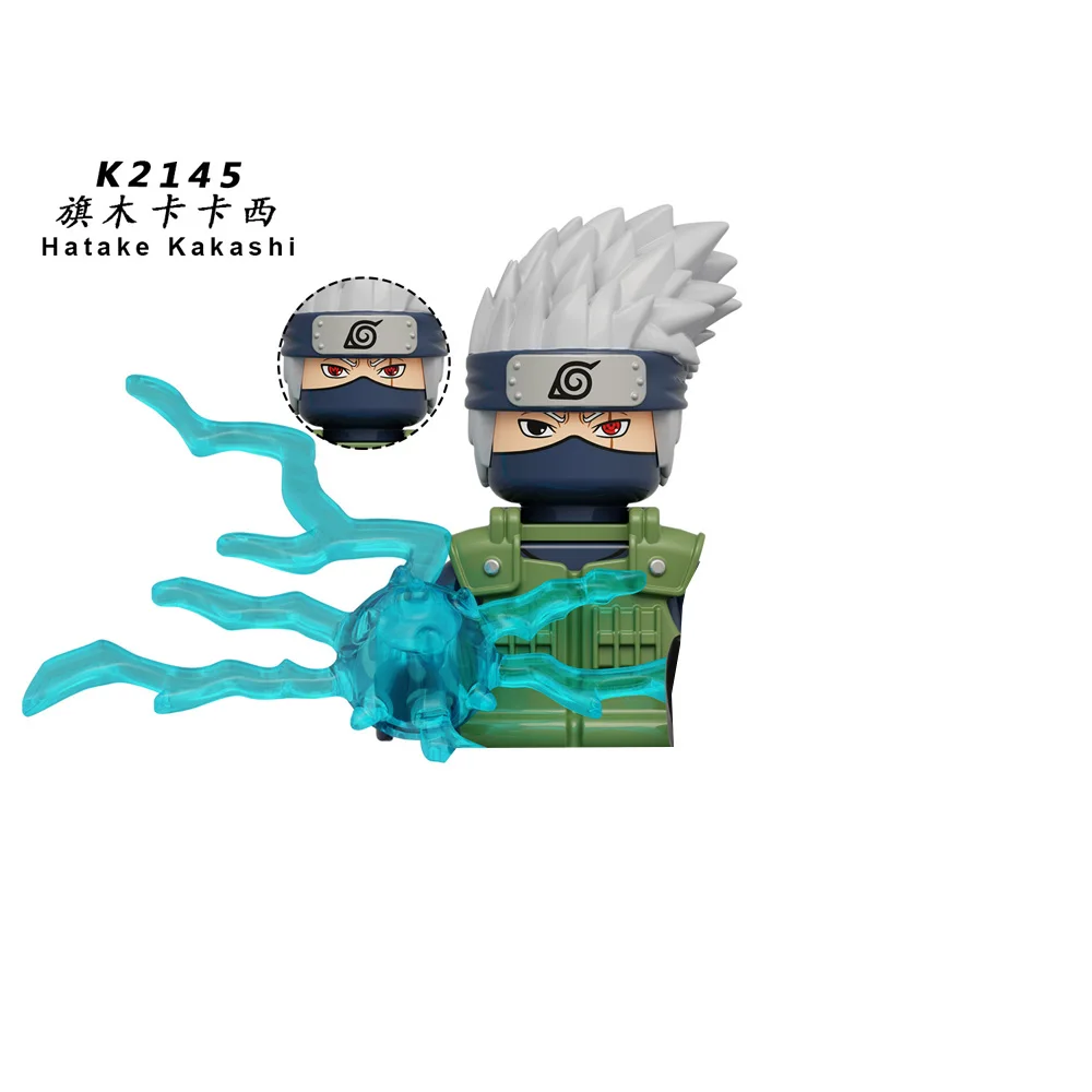 Naruto Anime Series Building Blocks Doll Tsunade Uchiha Obito Jiraiya Mini Action Figures Desktop Decorations Kids Holiday Gifts