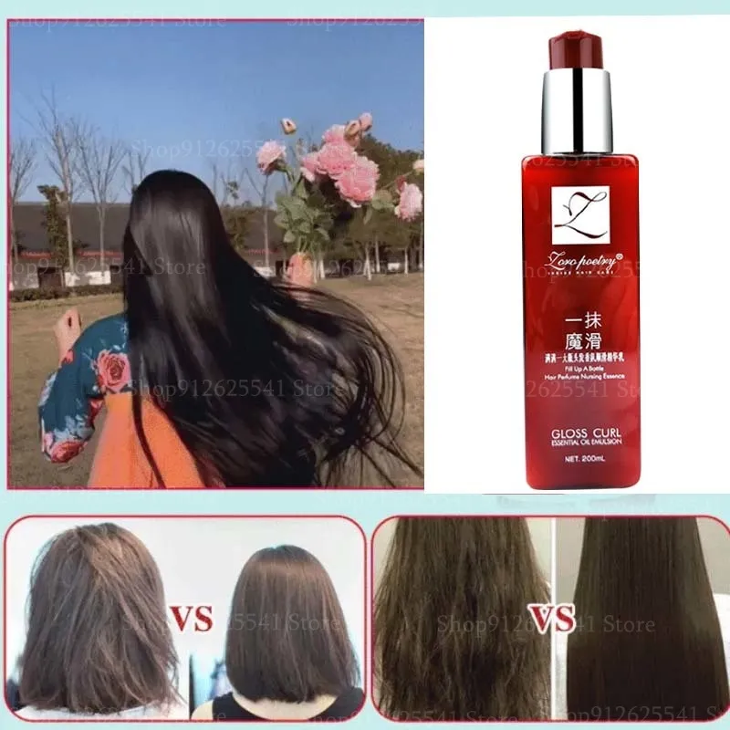 

Lazy Protein Hair Care Essence for Hair Frizz Care Nutrition Water Essence Moisturizing Repair Long-lasting Conditioner