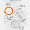 Vintage Transprent Sealed Jar Glass Large Capacity Kitchen Storage Tight Jar Tea Grains Snacks Storage Storage Jars 5