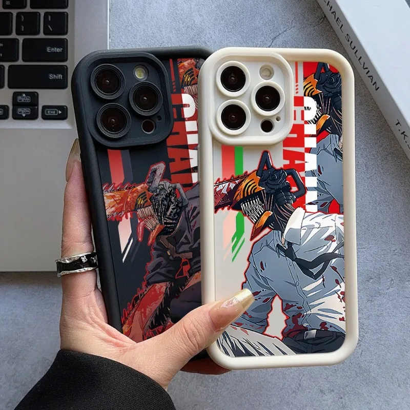 Chainsaw Man Phone Case for IPhone 17 16 15 14 13 12 11 promax Soft Cover