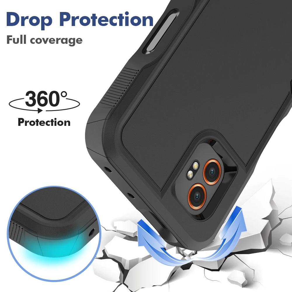 Shockproof Dual Layer Hybrid Phone Case