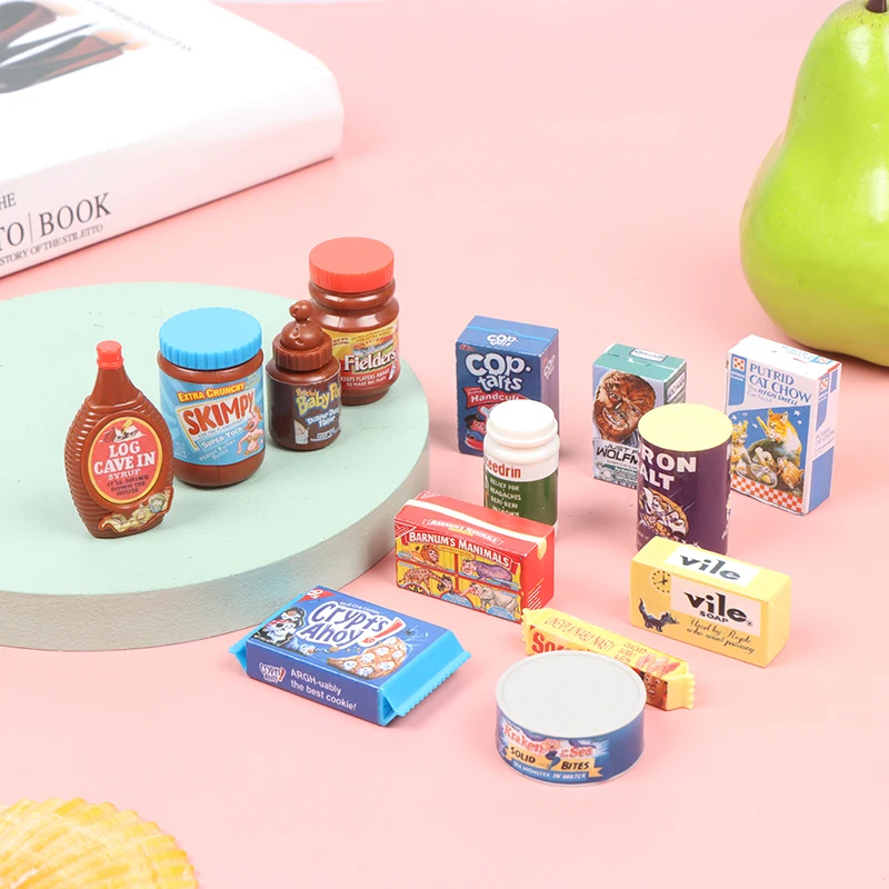 

Dollhouse Miniature food 1/6 Supermarket Miniature Pretend Play Toy Accessories 1pcs miniature toys