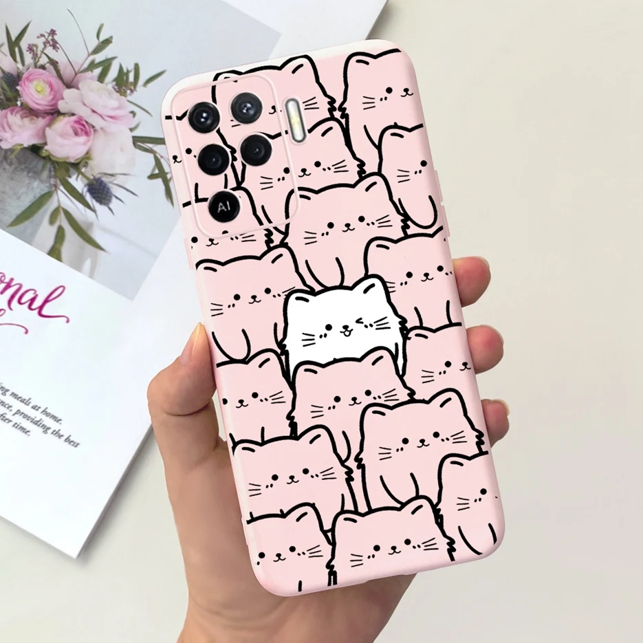 Cute Cartoon Soft Silicone Phone Case - Stylish Back Cover Bumper in Vibrant Colors
