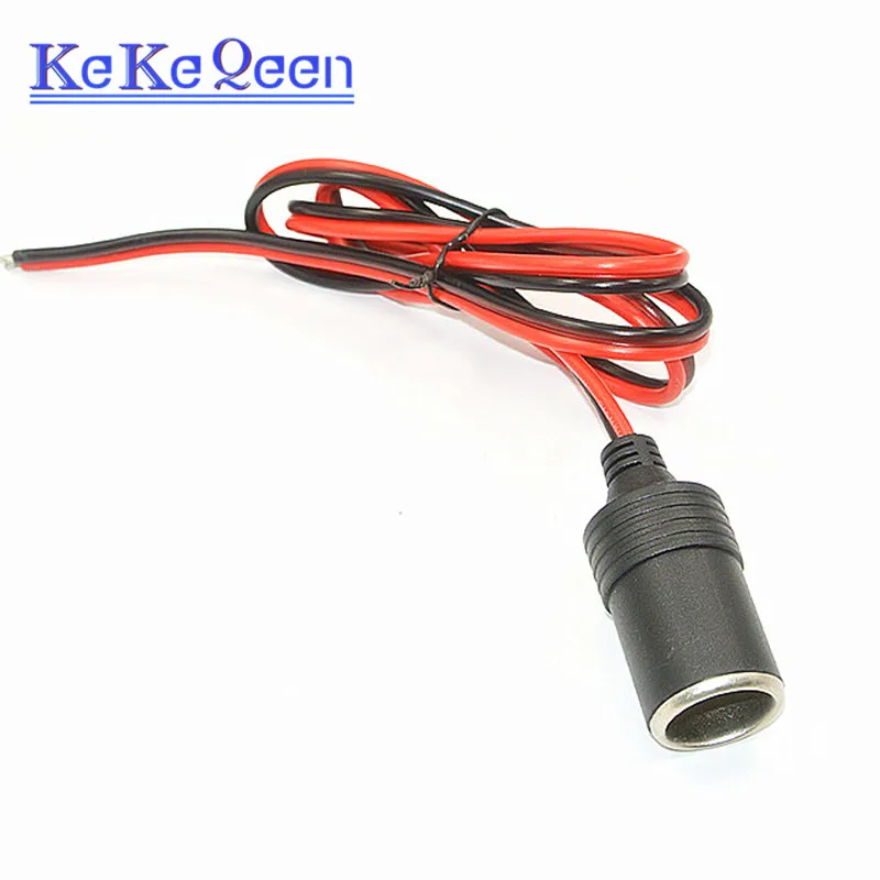 Presa Femmina Accendisigari Auto Con Cavo 1m, Connettore Universale 12-24V 10A