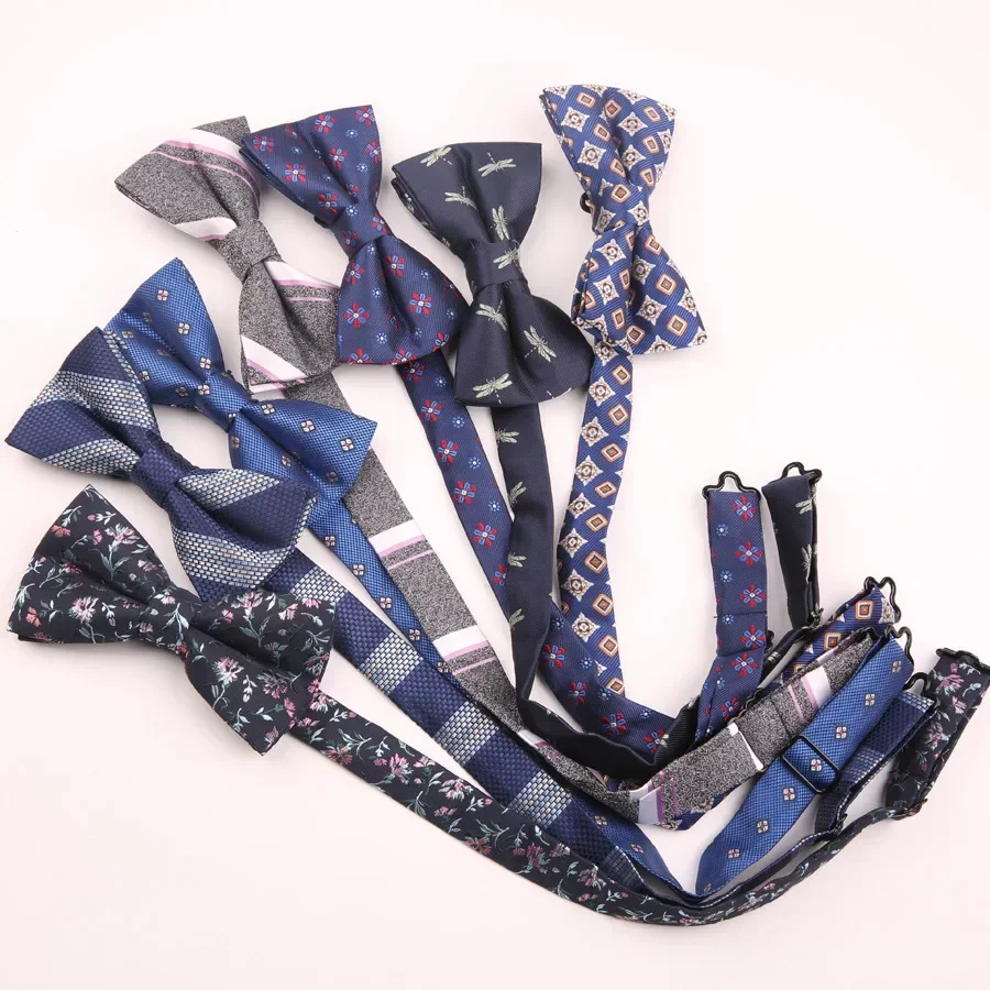 blue red wool Women children velvet boy girl men flexible green color bow tie male man wedding businessblack accessories