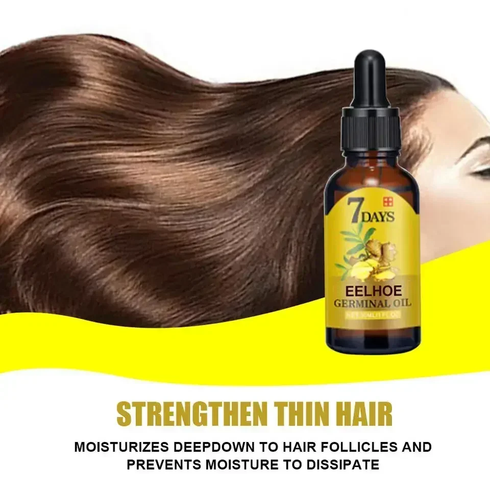 Hair Growth Oil hair essence oil hair growth oil hair oil 7 Days Fast Hair Growth Essential Oils 10/20/40ml Dense Regrowth Ginger Promote Regeneratin Germinal Oil