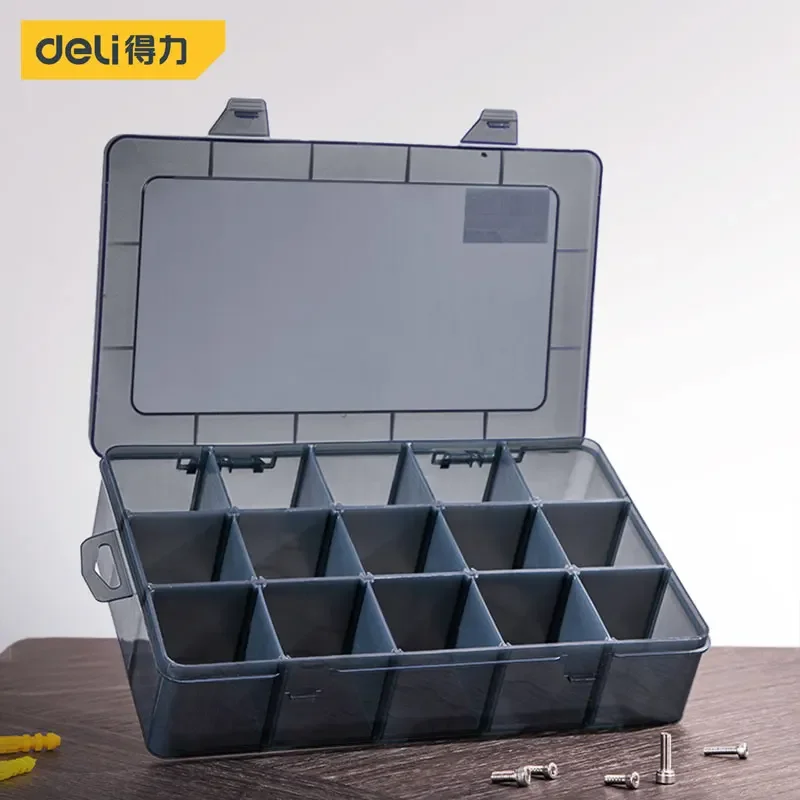 9-24 Grids Adjustable Storage Container Compartment Plastic Jewelry Display Container Organizers Box Tool Parts Storage Case storage box