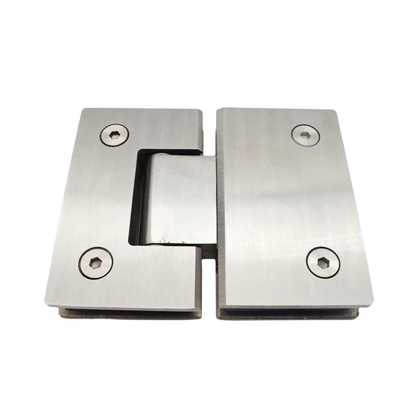 Door Hinges Heavy Duty 180 Degree Glass Door Cabinet Display Cabinet Stainless Steel Bathroom Accessories Glass Doors Hinge