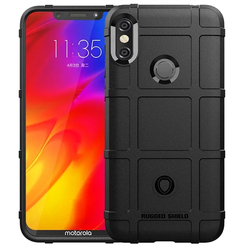Armor Shield Soft Silicone Back Cover - Anti-Knock Matte Phone Case