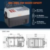 35L/45L/55L Portable Car Refrigerator 5