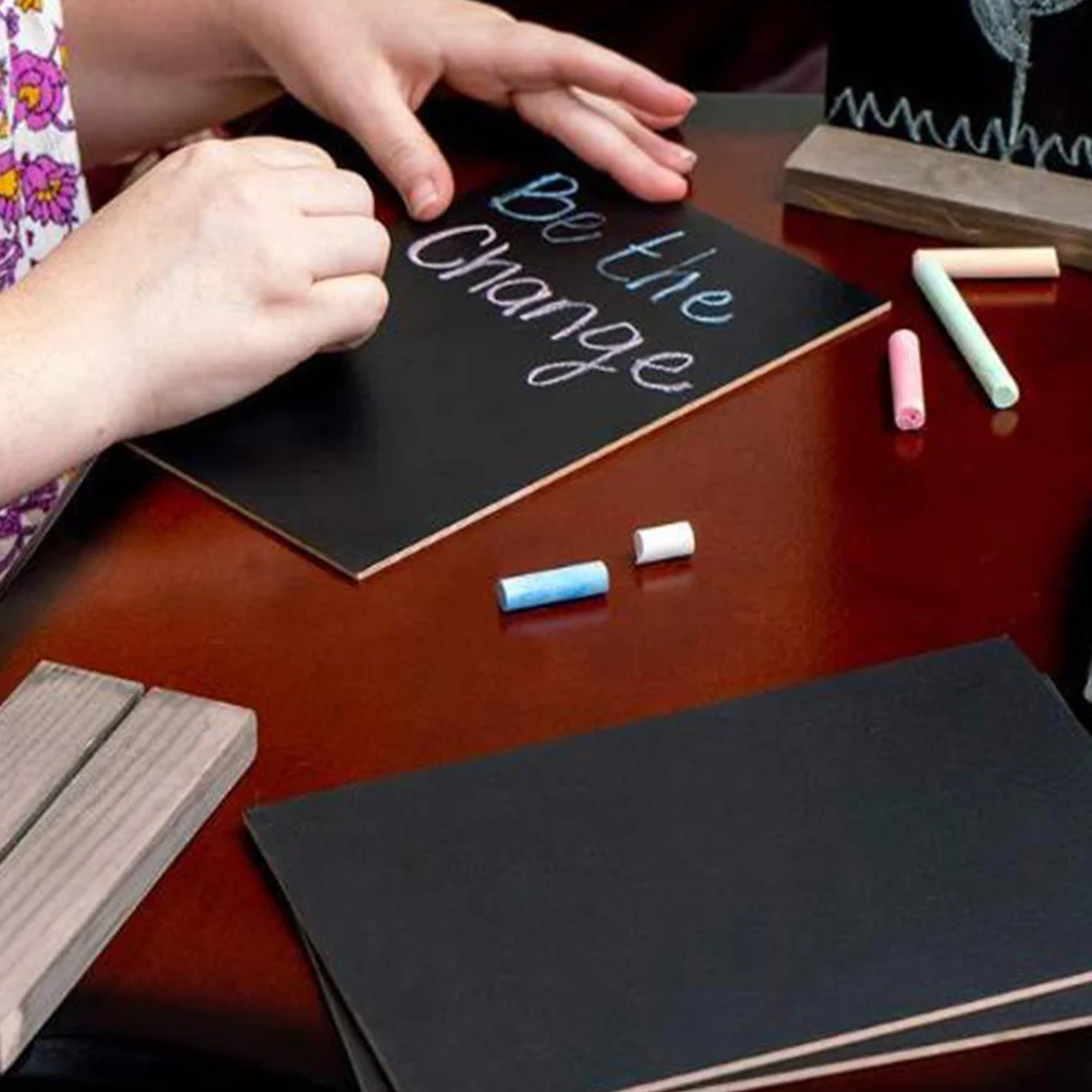Wooden Chalkboard Wedding Chalk Board Sign Chalk Labels Mini Chalkboard Minimalist Home Decor Small Wooden Blackboard Fashion Menu