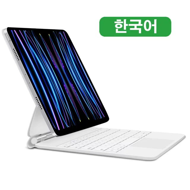 GOOJODOQ Magic Keyboard for iPad Pro 11 2024 Air 4 Air 5 Air 6 for