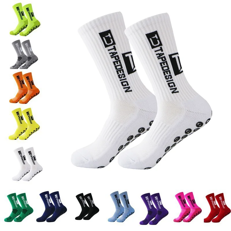 Antislip Football Socks Men Women Nonslip Soccer Basketball Tennis