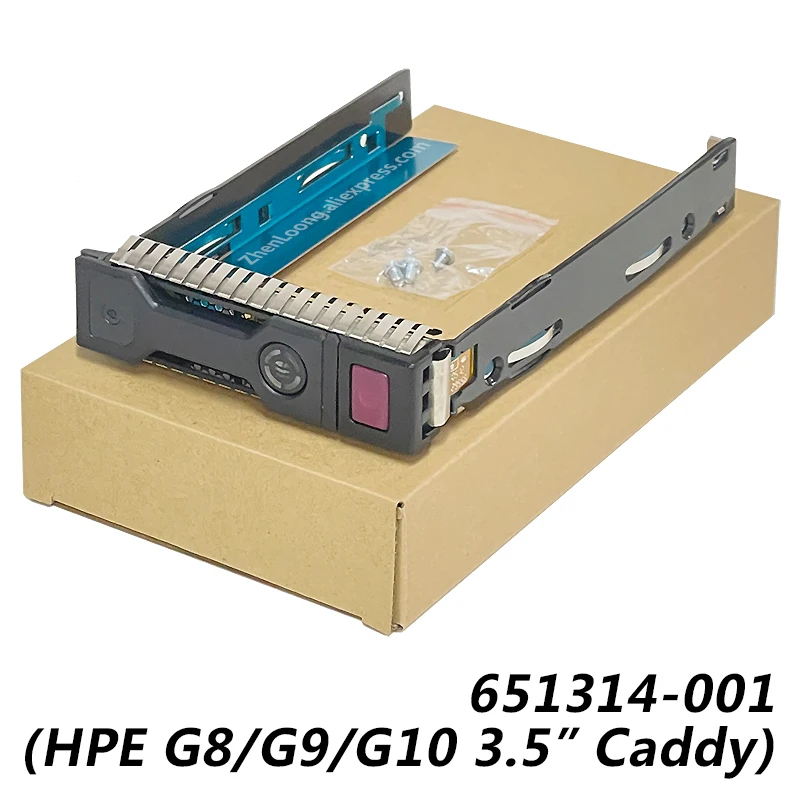 661914-001 2.5 to 3.5 SSD Adapter for HP G8/G9 651314-001 SAS/SATA Tray Caddy