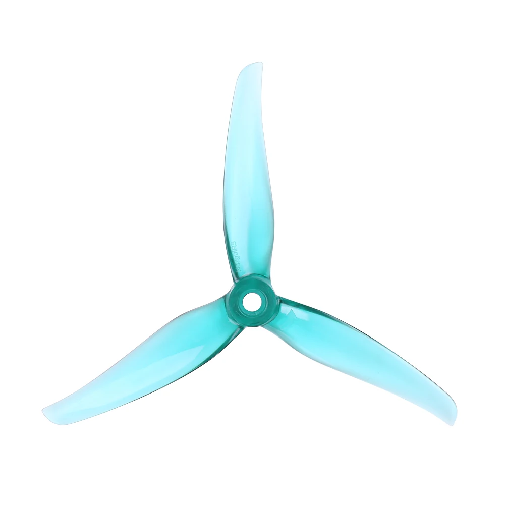 Hélices iFlight Nazgul R5 V2 5 pouces tri-blade avec finition mate et logo iFlight visible