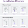 Filter For Shower Scented Shower Head Water Softener Improve Hair Skin Removal Shower Purifier Bathroom Accessories 4