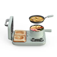 Bear Breakfast Machine Light Food Sandwich Machine Household Small Multipurpose Toast Press Toast DSL-A13F1 Toaster 1