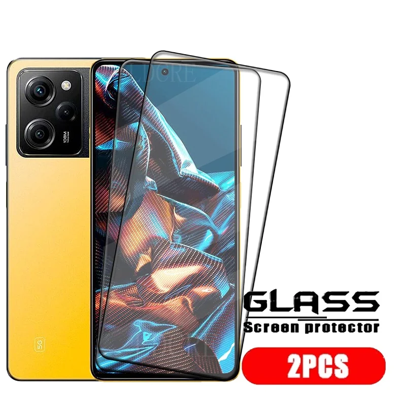 4 قطعة ل Poco X5 Pro Glass Poco X5 Pro 5G الزجاج ا...