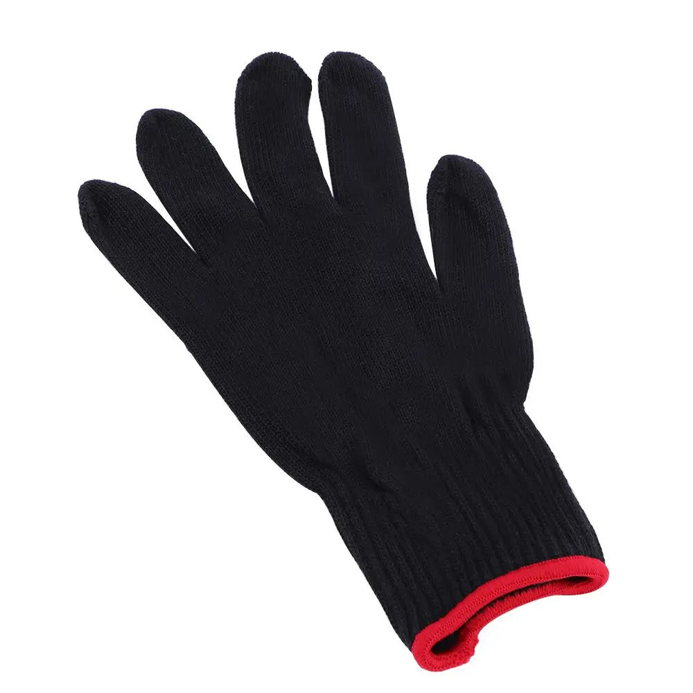 

Hair Curling Tool Heat Resistant Glove Hand Protector Glove Blocking Hair Styling Tool